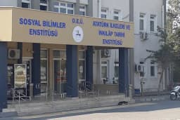 Dokuz Eylül Üniversitesi Sosyal Bilimler Enstitüsü