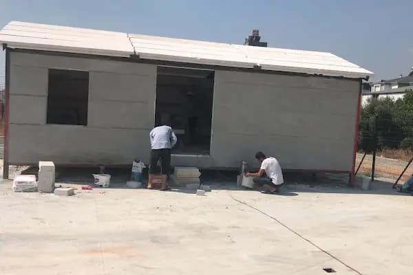 Antalya Demir Doğrama Prefabrik Konteyner Duvar Ferforje Korkuluk Panel Çit - Demir Çelik Fabrikası - Antalya Aksu