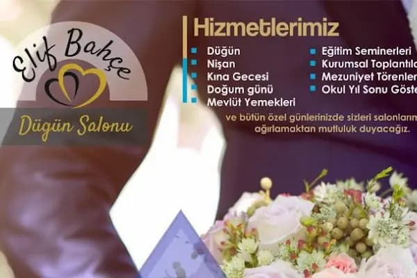 Elif Bahçe Düğün Salonu - Düğün Salonu - Balıkesir Altıeylül