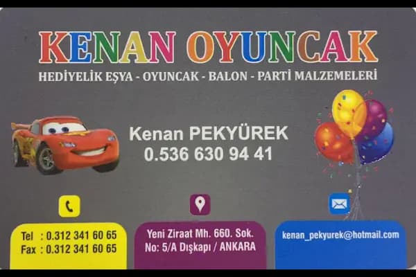 kenan oyuncak - Oyuncak mağazası - Ankara Altındağ