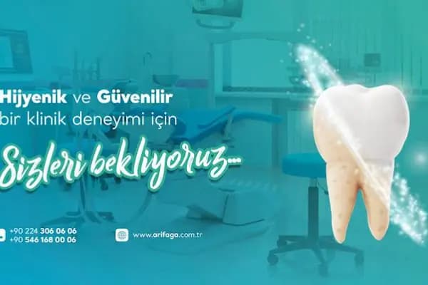 Özel Nilüfer Arifzade Ağız ve Diş Sağlığı Polikliniği - Diş Kliniği - Bursa Nilüfer