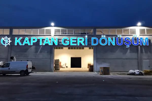 Kaptan Geri Dönüşüm Teknolojileri Sanayi ve Ticaret A.Ş. - Geri Dönüşüm Merkezi - Tekirdağ Çerkezköy