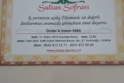 Sultan Sofrası