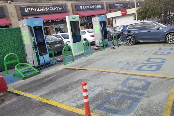 GIO Şarj İstasyonu - Elektrikli Araç Şarj İstasyonu - İzmir Balçova