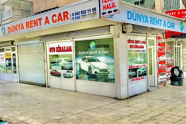 Dünya rent a car (Şanlıurfa araç kiralama) - Araba Kiralama Şirketi - Şanlıurfa Haliliye