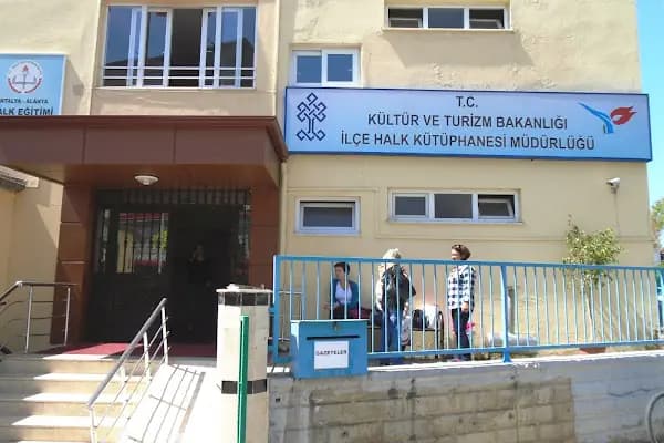 Alanya İlçe Halk Kütüphanesi - Halk Kütüphanesi - Antalya Döşemealtı