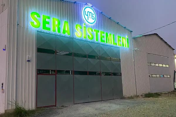 YMS Sera- Çelik Konstrüksiyon Modern Sera İmalat Isıtma Sistemleri ve Sulama Sistemleri - Sera Malzemeleri Tedarikçisi - Antalya Alanya