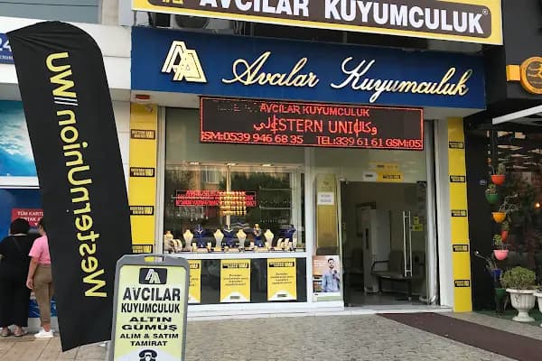 Avcılar Kuyumculuk ve Döviz Western Union Money Transfer - Kuyumcu - Gaziantep Şahinbey