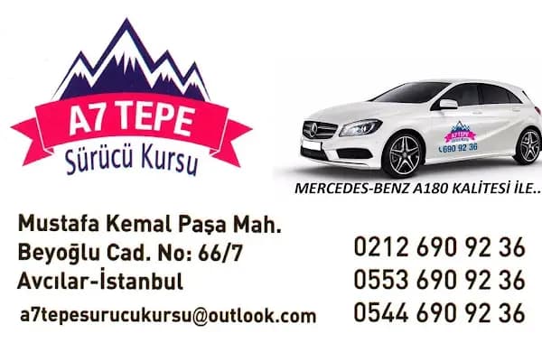 A7 TEPE SÜRÜCÜ KURSU - Sürücü Kursu - İstanbul Avcılar