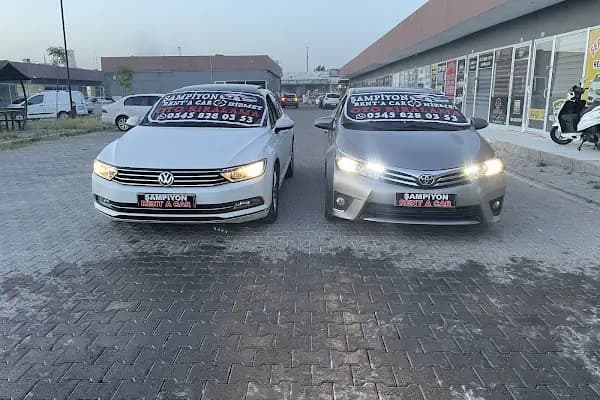 Şampiyon Rent a car Urfa Rent a car - Uzun Vadeli Araç Kiralama Hizmeti - Şanlıurfa Haliliye