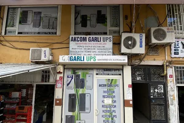 Akcom Garlı Ups Güç Kaynakları Elektrik Elektronik Makine Enerji Sistemleri - Enerji Ekipmanları ve Çözümleri - Diyarbakır Kayapınar