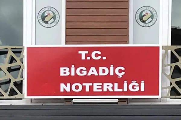 BİGADİÇ 1. NOTERLİĞİ - Noter - Balıkesir Kepsut