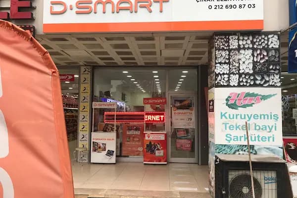 Çınar Elektronik Uydu - D Smart Bayi - Elektronik eşya mağazası - İstanbul Bayrampaşa