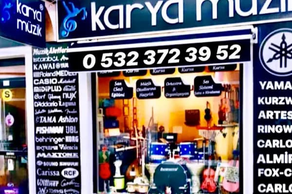Karya Müzik - Müzik aletleri mağazası - Muğla Bodrum