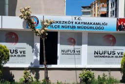 Çerkezköy Yeni Nüfus Müdürlüğü