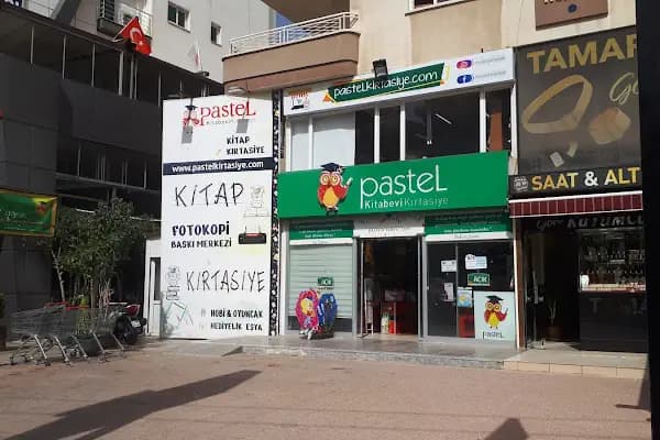 Pastel Kitabevi Kırtasiye - Kitapçı - Mersin Anamur