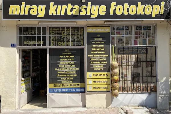 Miray Kitap Kırtasiye Fotokopi Oyuncak - Kırtasiye - Konya Akşehir