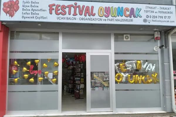 Festival oyuncak - Balon Mağazası - Bursa Mustafakemalpaşa