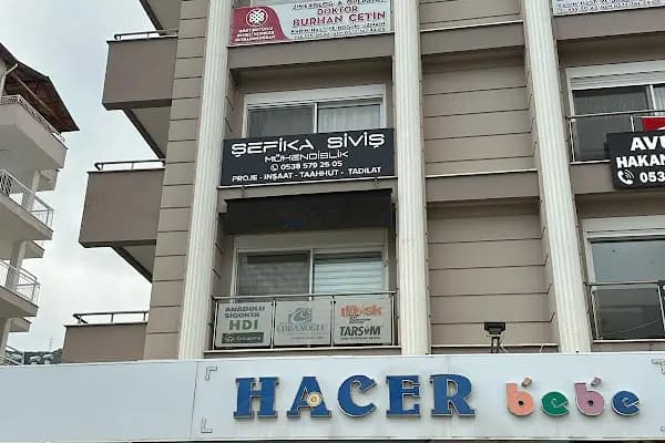 Şefika Siviş Mühendislik Ekb/Akustik/Statik - İnşaat Mühendisliği Firması - Antalya Finike
