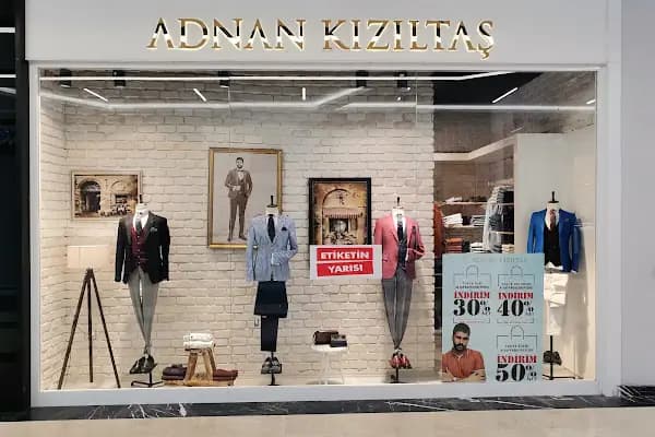 ADNAN KIZILTAŞ | ANTARES AVM | Erkek Giyim Mağazası | Takım Elbise | Damatlık | Kombin Giyim - Mağaza - Ankara Keçiören
