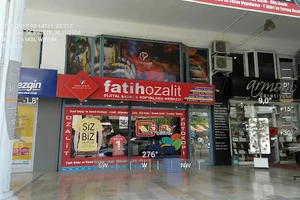 SJ Dijital Baskı &amp; Fotokopi &amp; Ozalit Merkezi Copy Center - Dijital Baskı Merkezi - Antalya Muratpaşa