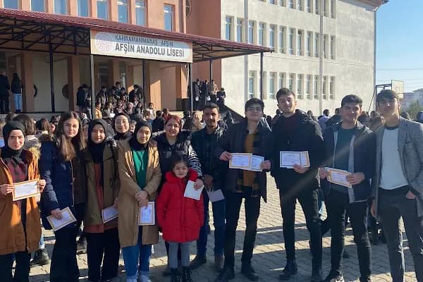 Afşin Anadolu Lisesi - Okul - Kahramanmaraş Afşin
