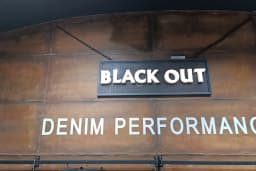Blackout denim