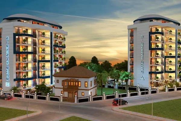 Elite Marine 2 Residence - Apartman Kompleksi - Antalya Alanya