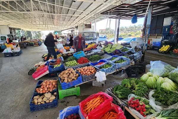 Kemerağzı Kapalı Semt Pazarı - Köylü Pazarı - Antalya Alanya
