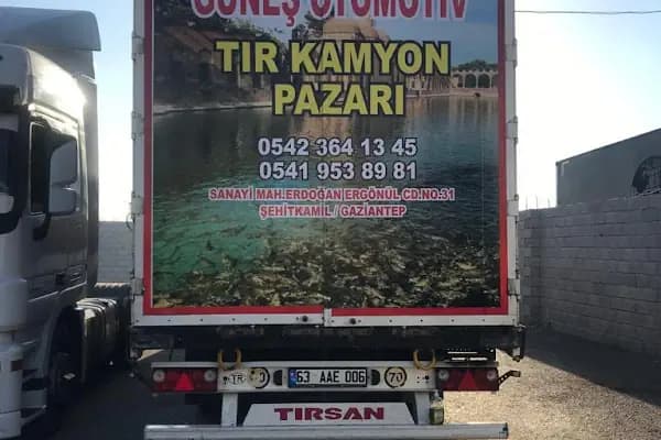 GÜNEŞ OTOMOTİV TIR PAZARI - Oto Galerisi - Gaziantep Şehitkamil