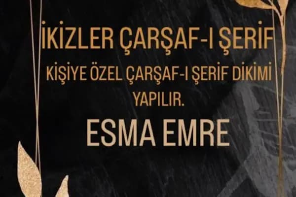 İkizler carsafi serif dikimevi - Kadın Terzisi - Ankara Sincan