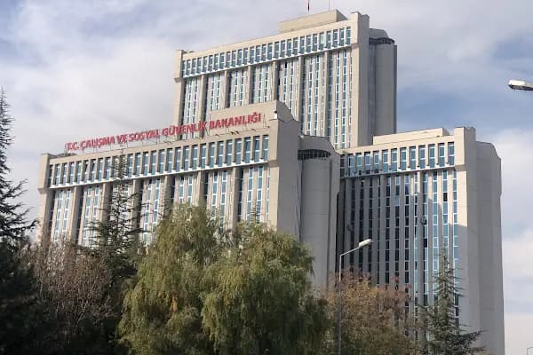 Çalışma ve Sosyal Güvenlik Bakanlığı - Devlet Dairesi - Ankara Çankaya