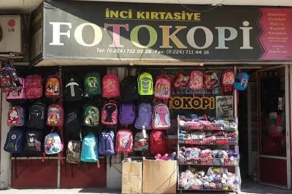 İnci Kırtasiye - Kitapçı - Bursa Gürsu
