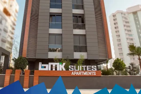 BMK Suites Apartments - Uzun Süreli Kalmaya Uygun Otel - Antalya Muratpaşa