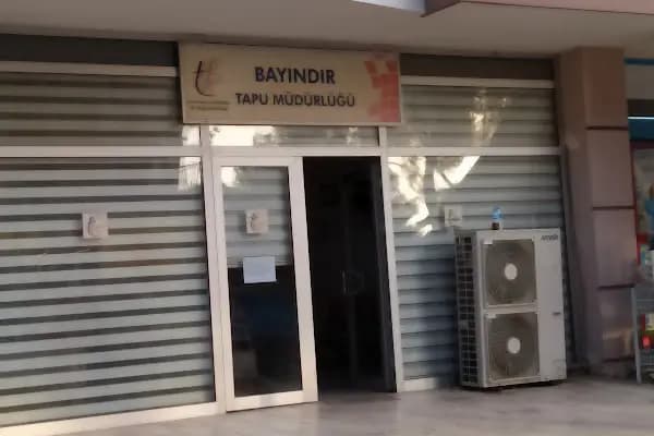 Tapu Müdürlüğü - İlgi Çekici Yer - İzmir Bayındır
