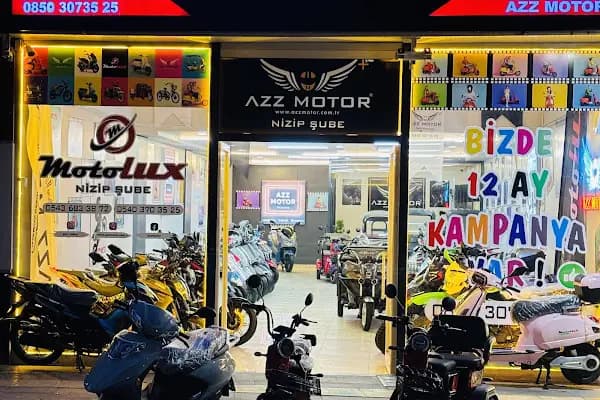 AZZ MOTOR NİZİP MOTOSİKLET BAYİ - Motosiklet Mağazası - Gaziantep İslahiye