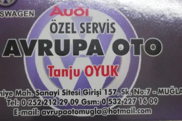 Avrupa Oto ( Muğla Volkswagen Vw Audi Seat Skoda Özel servis Tamir Bakım Yedek Parça) - Oto Tamir Atölyesi - Muğla Köyceğiz