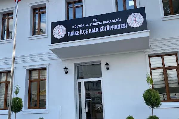Finike İlçe Halk Kütüphanesi - Kütüphane - Antalya Alanya