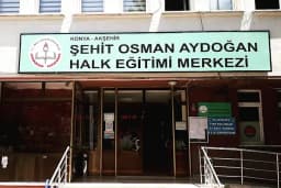 Aksehir Sehit Osman Aydoğan Halk Eğitimi Merkezi