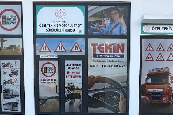 TEKİN 3 SÜRÜCÜ KURSU YEŞİLLİ - Eğitim Kurumu - Mardin Artuklu