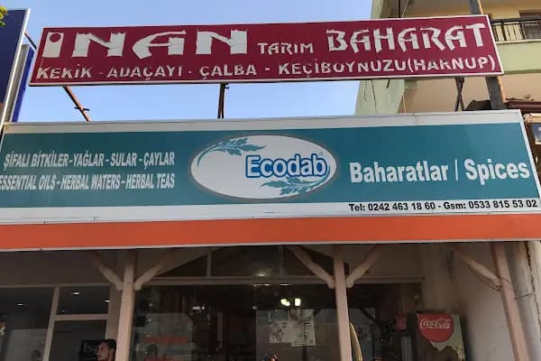 İnan Tarım Baharat - Organik Gıda Marketi - Antalya Kepez