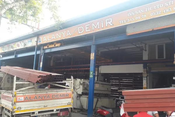 ALANYA DEMİR TİC.= BORU - PROFİL - LAMA - KARE- NPU - NPI - ŞINGIL - OSB - ÇATI PANELİ - TRAPEZ - GALVANİZ - SİYAH SAÇ - Metal Atölyesi - Antalya Alanya
