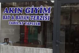 Akın Giyim Bay Bayan Terzisi
