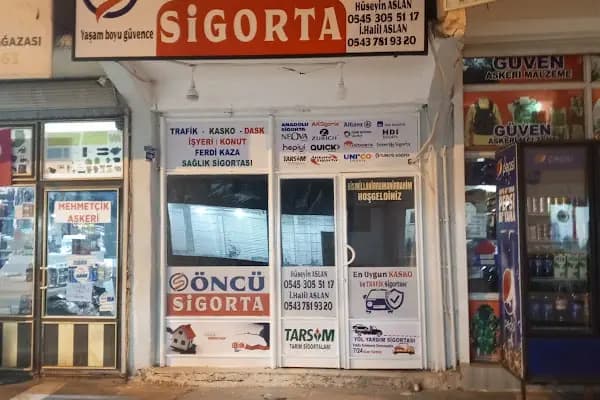 7/24 Öncü sigorta aracılık hizmetleri limited şirketi - Sigorta Acentesi - Şanlıurfa Ceylanpınar