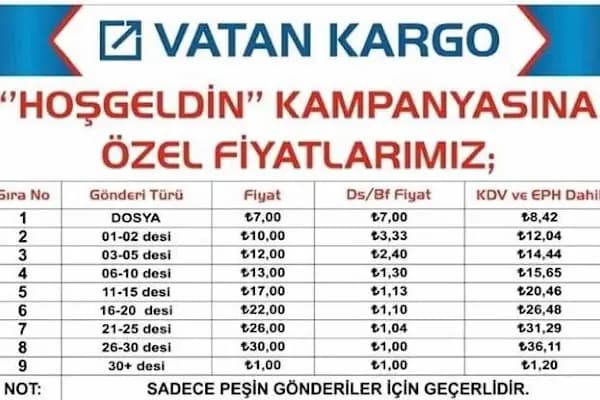 VATAN KARGO SAKARYA ADAPAZARI - Kargo Şirketi - Sakarya Adapazarı