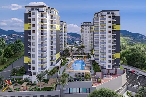 Heaven Hills Residence - Apartman Kompleksi - Antalya Alanya