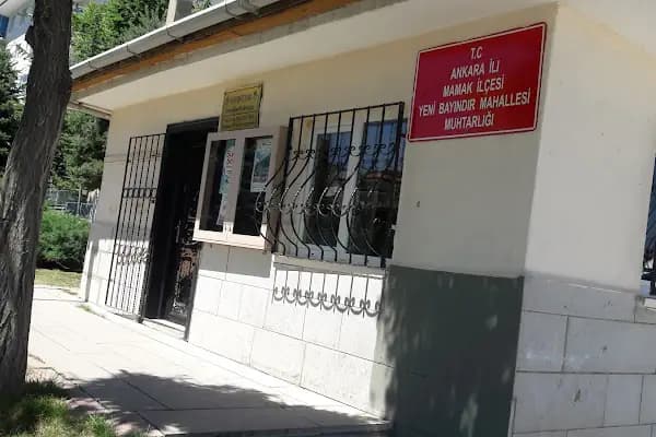Yeni Bayındır Mahallesi Muhtarlığı - Resmi Kurum - Ankara Çamlıdere