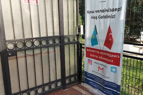 Kazakistan Cumhuriyeti Başkonsolosluğu - Yabancı Ülke Konsolosluğu - İstanbul Bakırköy