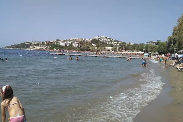 Kadıkalesi Halk Plajı - Kumsal - Muğla Bodrum