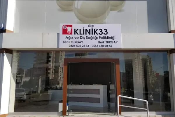 Klinik 33 Ağız ve Diş Sağlığı Polikliniği - Diş Kliniği - Mersin Yenişehir